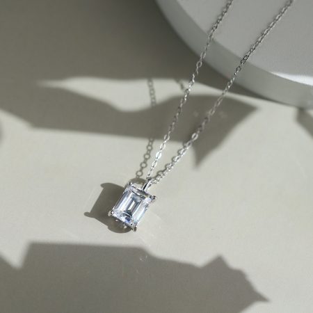 Collier Chaîne Lumiere Argent 925 & Zirconium